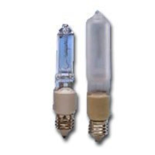Sylvania 100WT4Q/CL/MC/RP Mini Candelabra Base Halogen Light Bulb, Clear, 12 Volts
