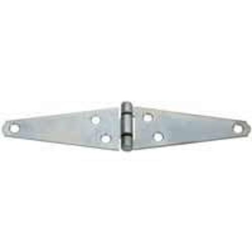 ProSource HSH-Z04-013L Heavy-Duty Strap Hinge, Zinc Plated, 4"