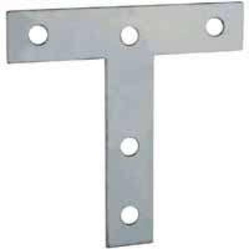ProSource 22529ZCL T-Plate, 3"x3", Zinc Plated, Steel