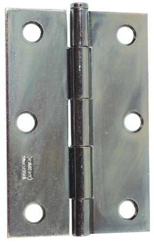 Stanley Narrow Utility Hinge, Zinc Plated, 2"