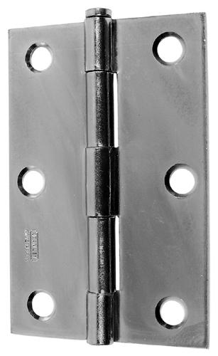 Stanley Narrow Utility Hinge, Zinc Plated, 2"