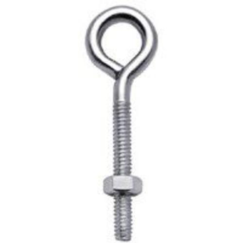 ProSource LR285 Zinc Eye Bolt W/Nuts, 3/8x8"