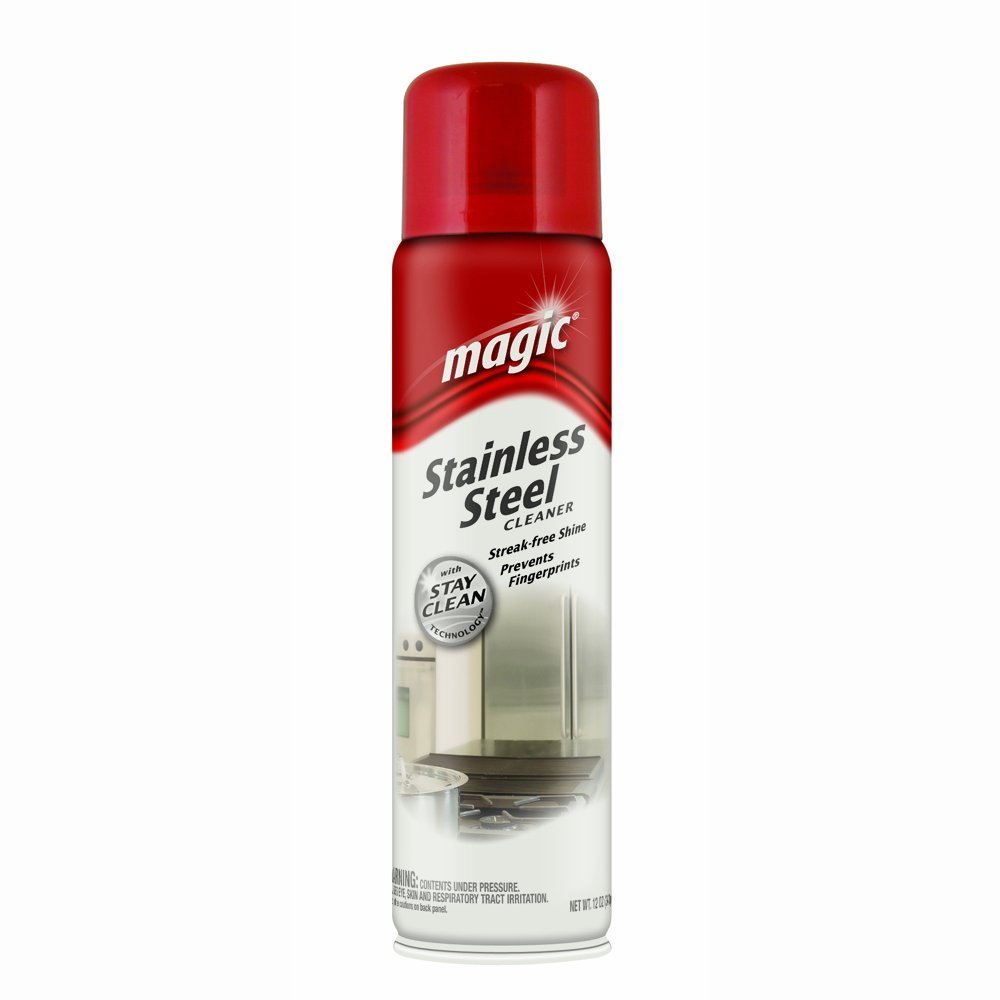 Magic 50333020 Stainless Steel Cleaner, 17 Oz, Aerosol spray