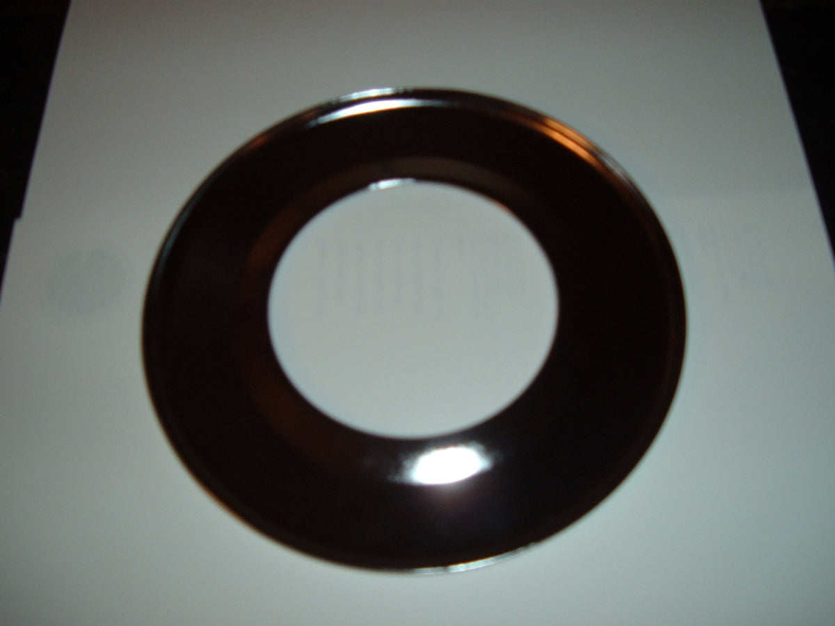 Camco 00363 Round Chrome Gas Drip Pan, 7-Inch