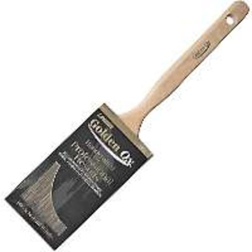 Linzer WC 2462-3 Golden Ox Flat Sash Paint Brush, China Bristle, 3"