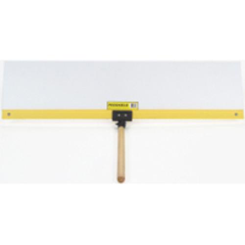 Hyde 28060 Styrene Shield With Handle, 24" x 9"