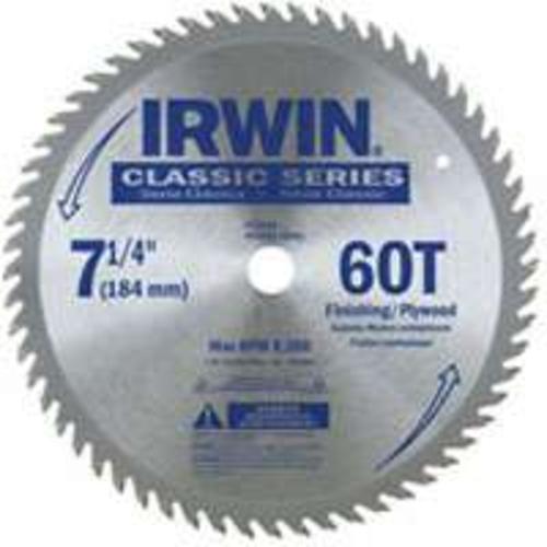 Irwin15530 Circular Saw Blades, 60 Teeth, 7-1/4