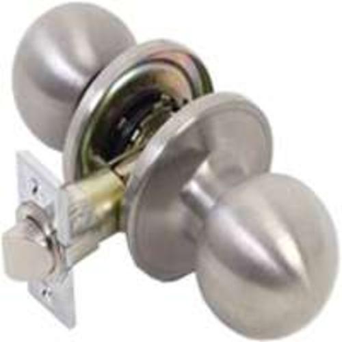 Mintcraft T3630V Adjustable Passage Knob - Stainless Steel 6 Way