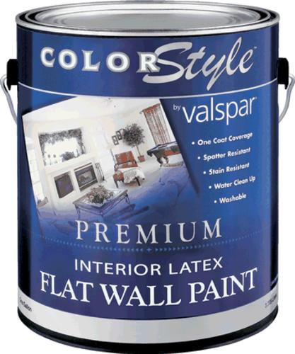Valspar 44-26305 Color Style Interior Latex Flat Wall, Pastel Base