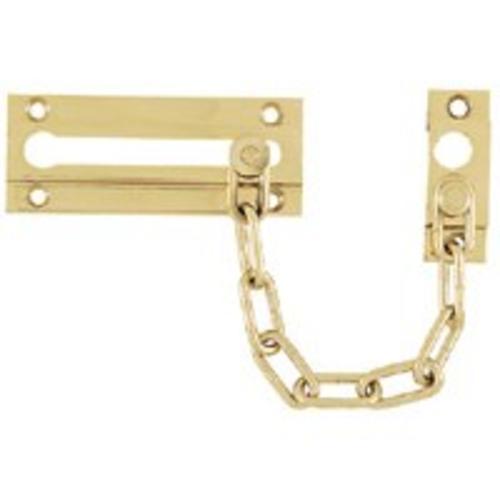 Stanley 803975 Chain Door Guard, Bright Brass