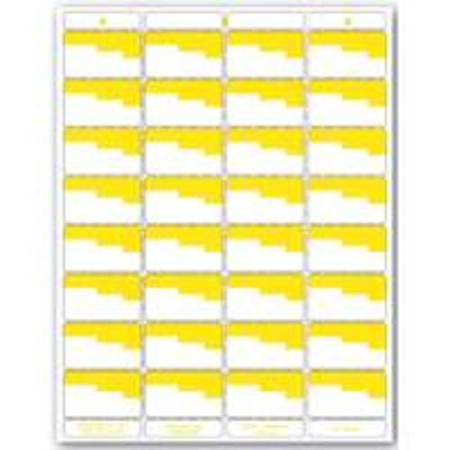 Centurion UN OR4P Laser Bin Label, Paper, 8-1/2 in L