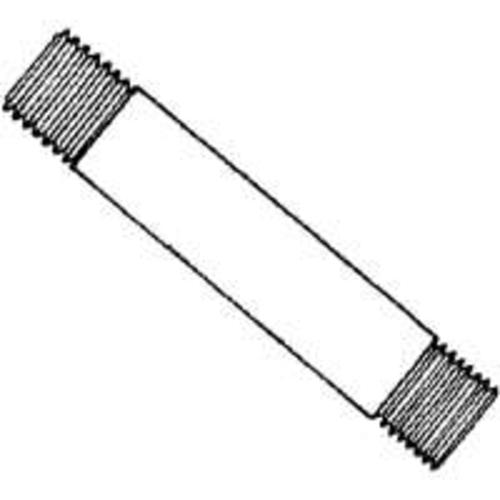 Worldwide Sourcing GN 3/8X60-S Galvanized Seamlss Pipe Nipple 3/8"X60"