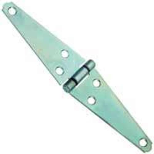 ProSource HSH-Z12-013L Heavy Duty Strap Hinge, Steel, Zinc Plated, 12"