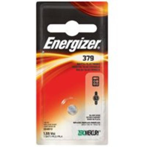 Energizer 379BPZ Watch And Hearing Aid Battery, 1.55 Volt, Sliver Oxide