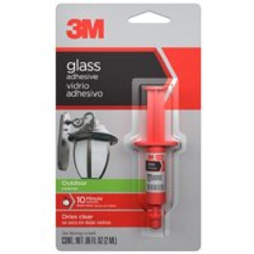 3M 18051 Outdoor Glass Adhesive, 0.06 Oz