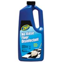 Zep Commercial ZUFSF64 No Rinse Floor Disinfectant, 64 Oz