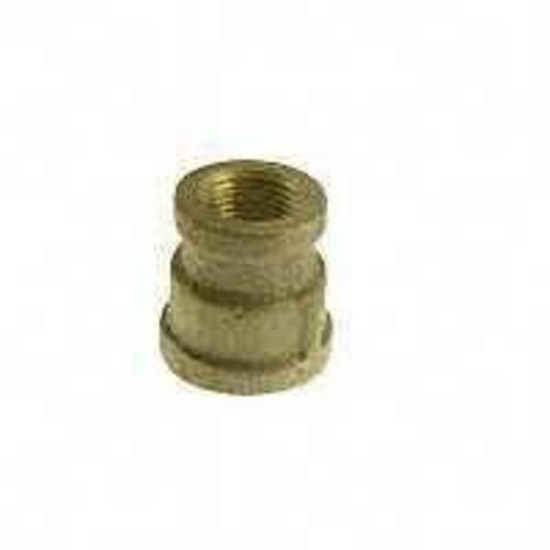 Anderson Metals 738119-1208 Brass Reducing Coupling 3/4"x1/2"