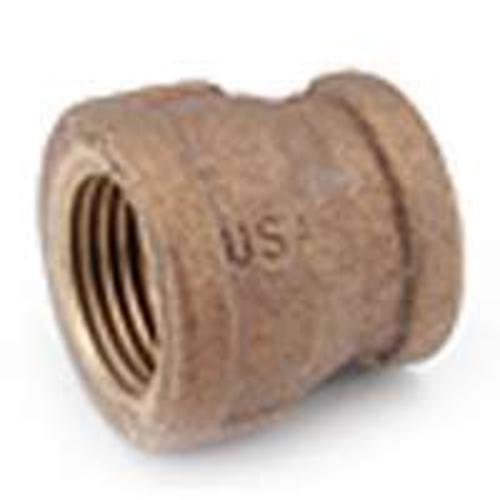 Anderson Metals 738119-0804 Lo Lead Reducing Coupling, 1/2" x 1/4"