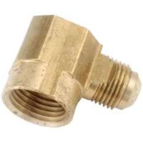 Anderson Metal 754050-1008 Brass Flare Fitting Elbow 5/8"X1/2"