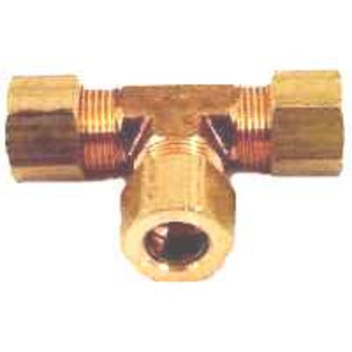 Anderson Metal 750064-05 Brass Compression Tee 5/16"