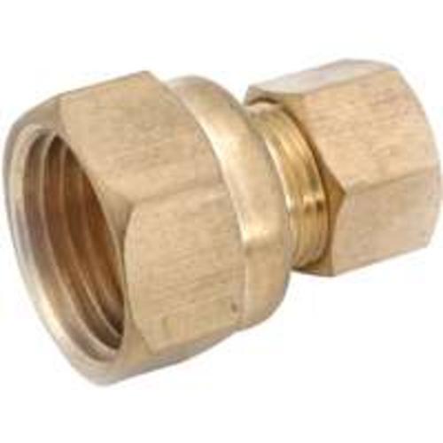 Anderson Metals 750066-0608 Female Coupling 3/8"x1/2"