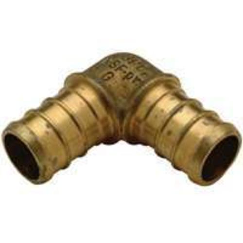 Zurn QQE33GXNPK1 90-Degree Barb Elbow Pex Fittings Brass