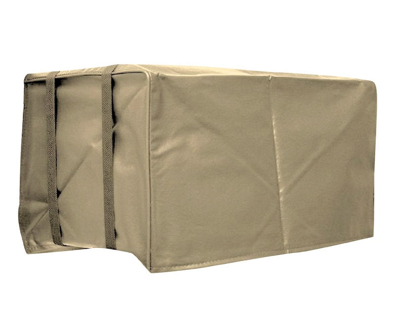 AC SAFE AC-512 Air Conditioner Exterior Cover, Medium, PVC, Tan