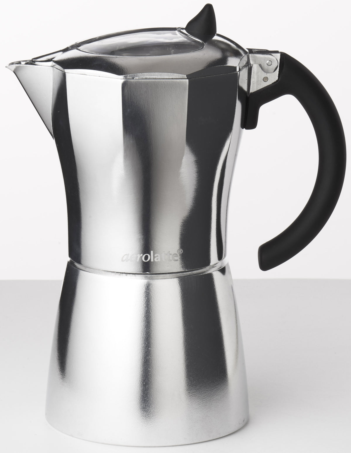 Aerolatte 0076 MokaVista Espresso Pot Coffee Maker, 6 Cup Capacity