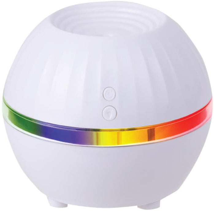 Air Innovations HUMID37-WHITE Manual LED Mood Light Personal Humidifier, 0.3 Gallon