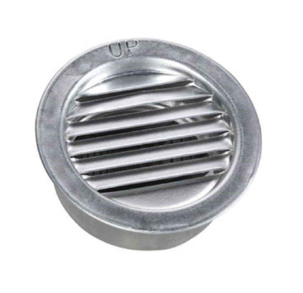 Air Vent 50001 Aluminum Mini Louver, Silver, 2 inch