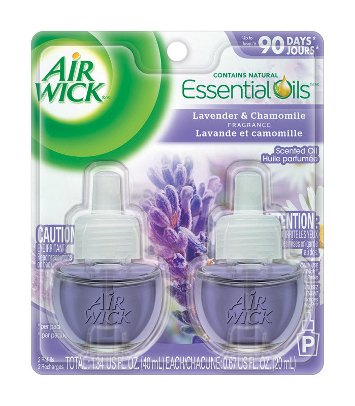 Air Wick 6233878473 Air Freshener Oil Refill, Lavender And Chamomile