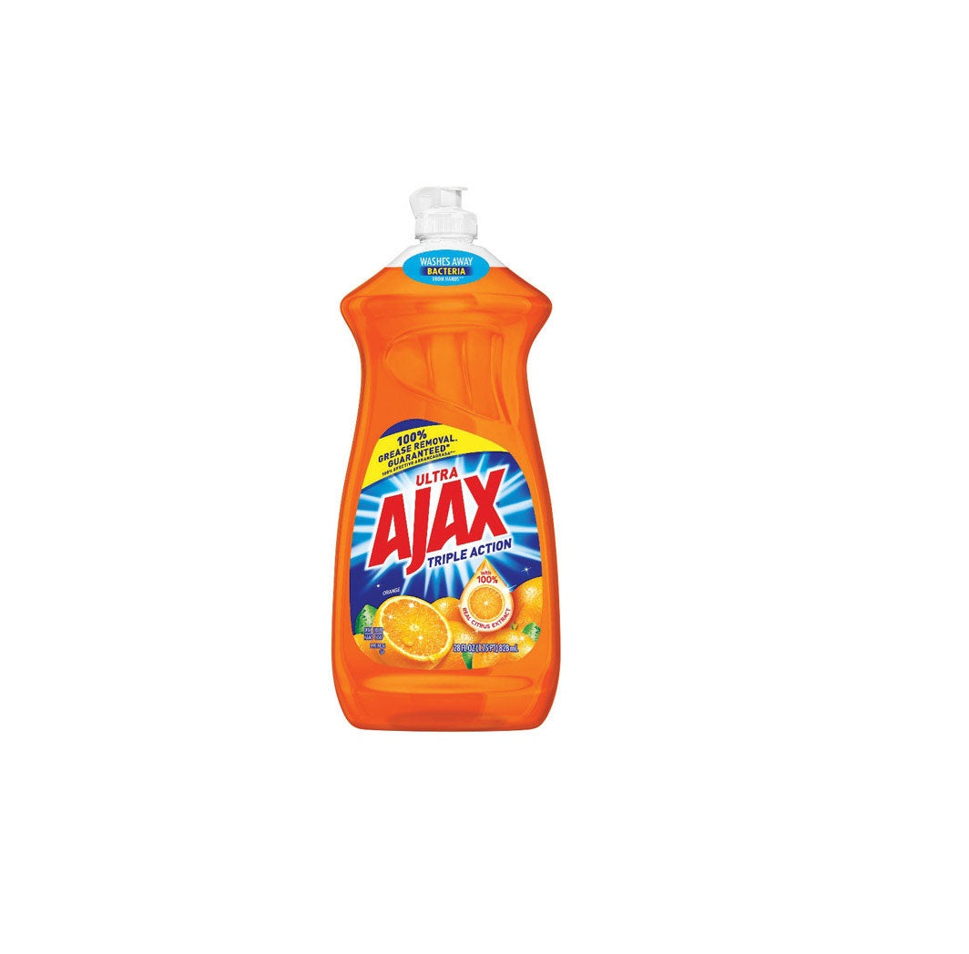 Ajax C32 44678 Triple Action Dish Liquid, Orange, 28 oz