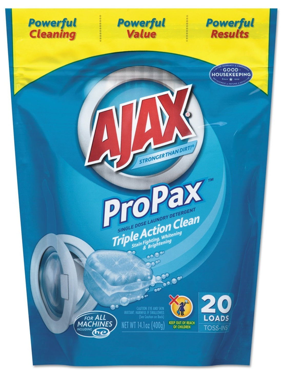 Ajax 49704 Fresh Linen Laundry Detergent, 14.1 oz.