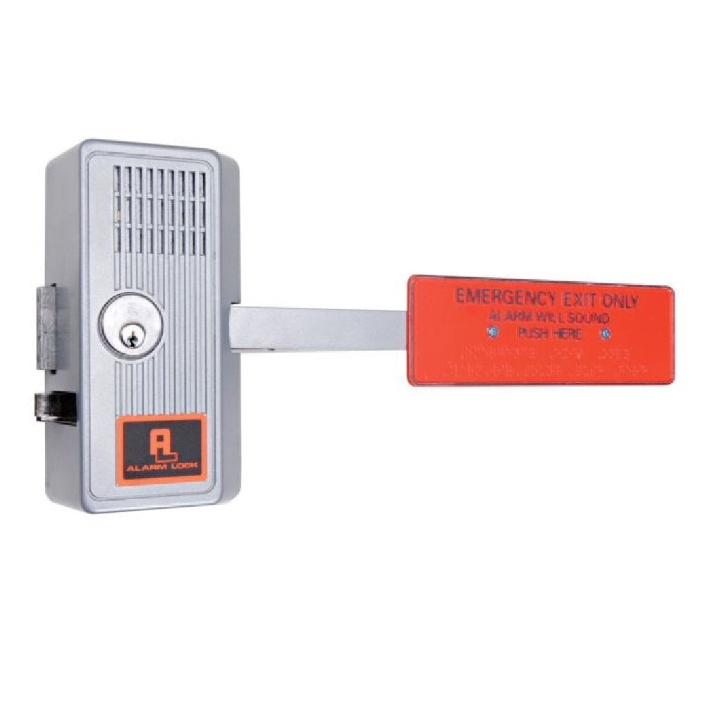 Alarm Lock 25028 Alarmed Paddle Panic Lock, Aluminum