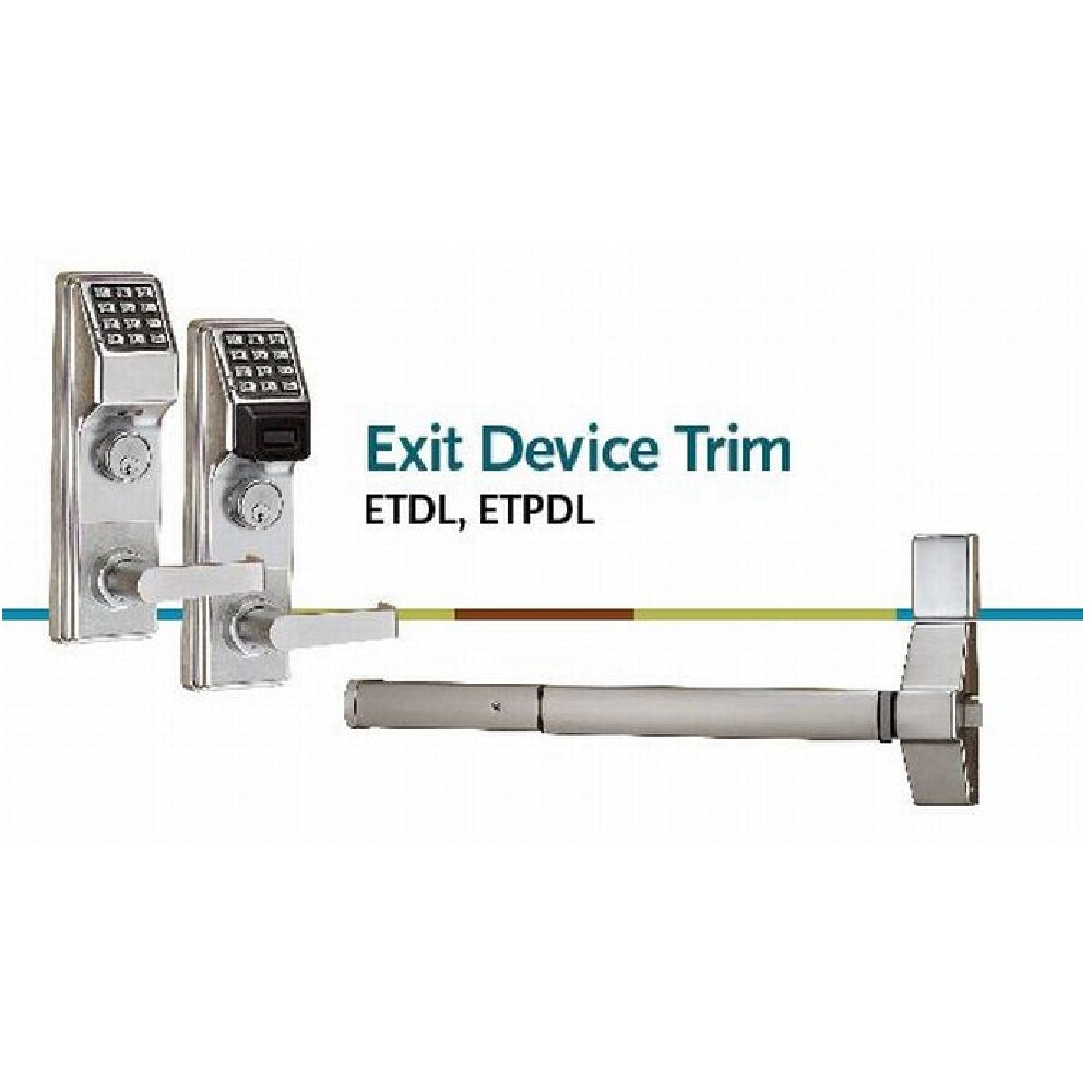 Alarm Lock ETDLS1G10BY71 Trilogy Exit Trim with Lever, Oil Rubbed Bronze