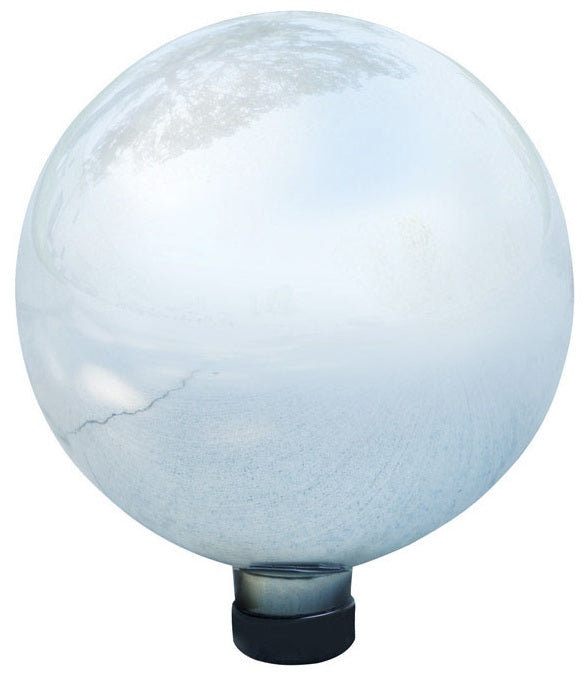 Buy alpine reflective silver glass gazing globe - Online store for outdoor & lawn decor, ornaments in USA, on sale, low price, discount deals, coupon code
