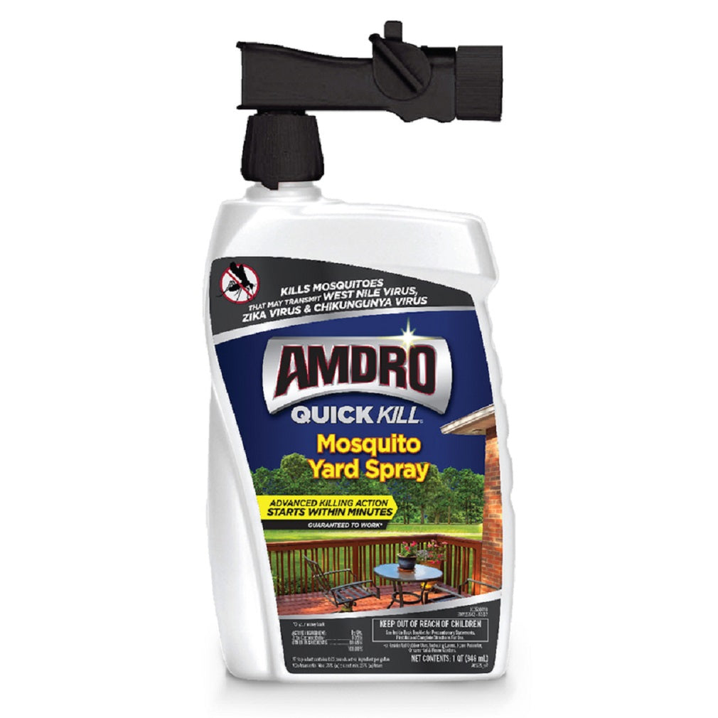 Amdro 100537441 Quick Kill Mosquito Yard Spray, 1 Quart