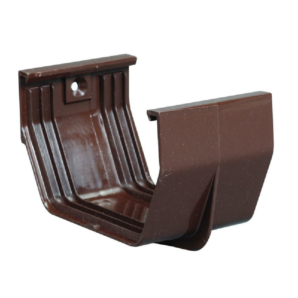 Amerimax T1505 Gutter Connector, Vinyl, Brown
