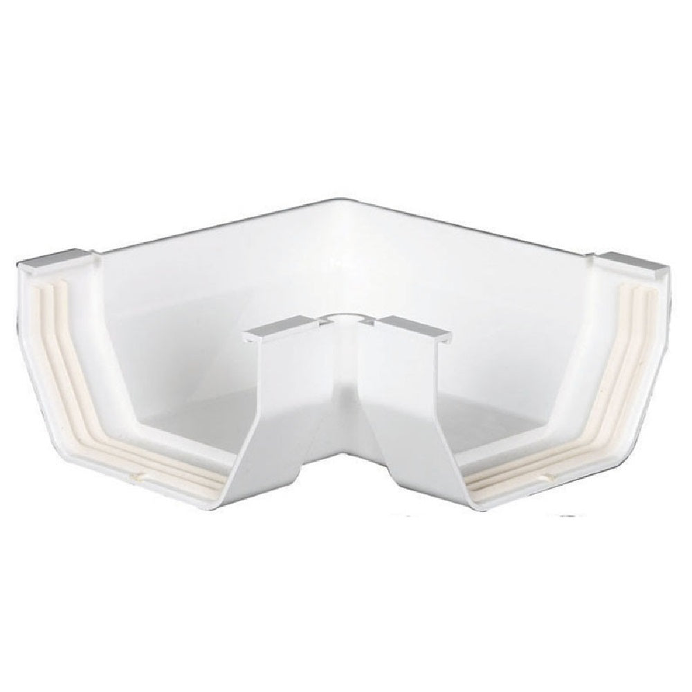 Amerimax T0503 Gutter Corner, Vinyl, White