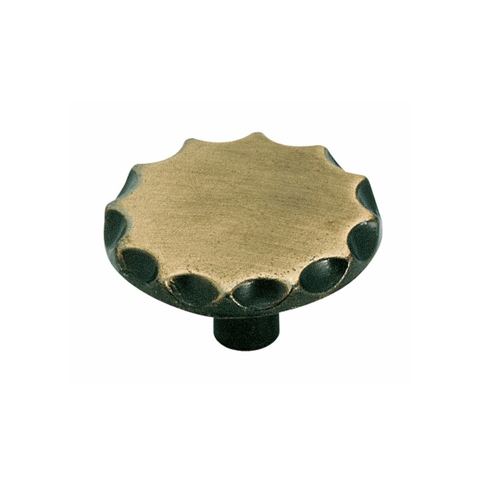 Amerock 497ABS Allison Cabinet Knob, 1-1/16", Antique Brass