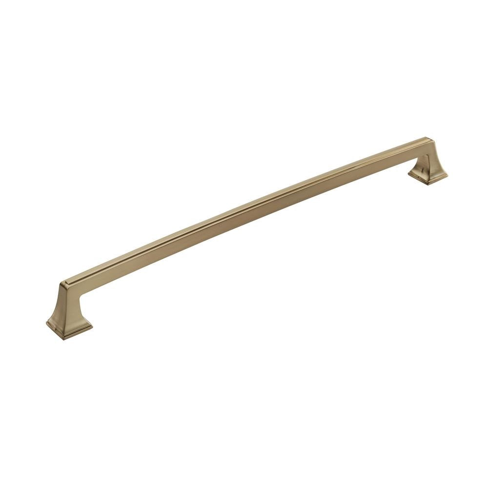 Amerock BP53533BBZ Mulholland Cabinet Pull, 18", Golden Champagne