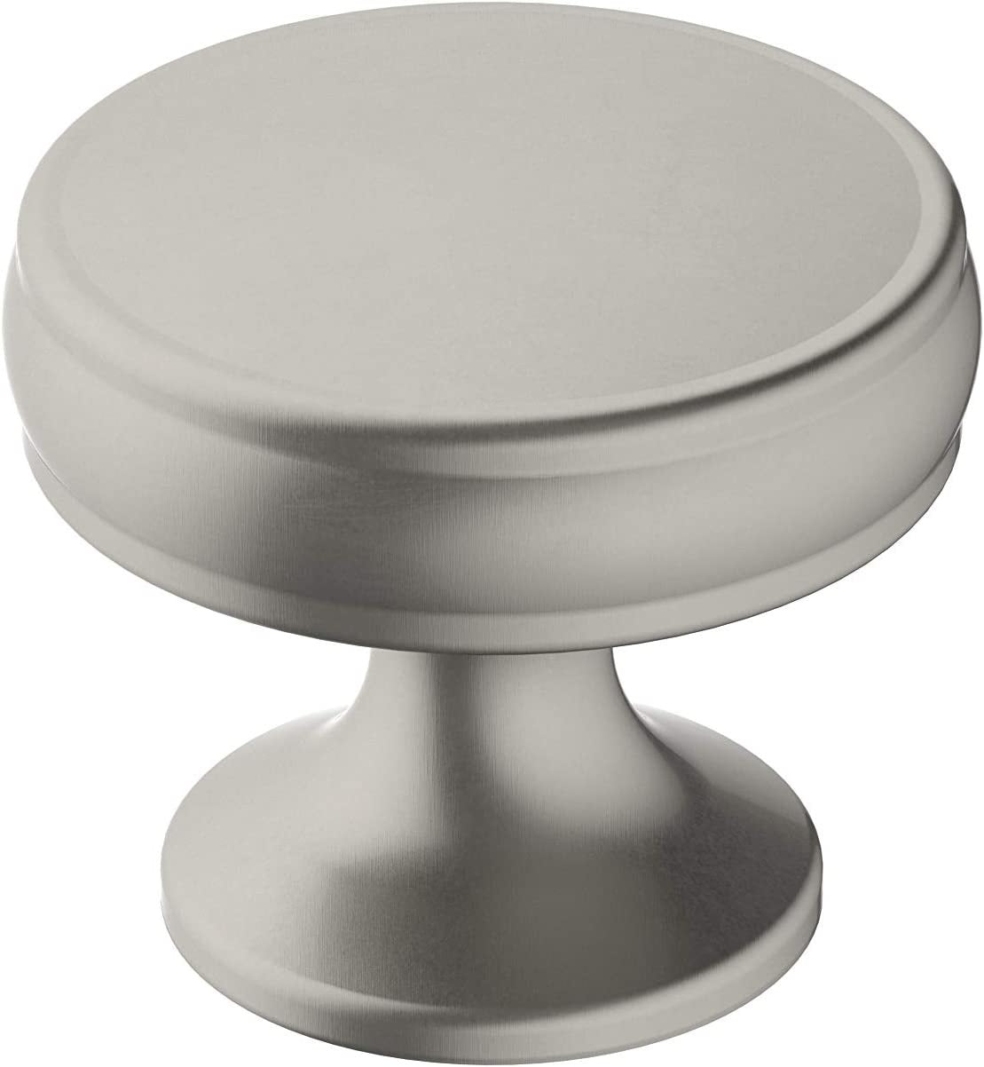 Amerock BP36793G10 Renown Traditional Round Cabinet Knob, Satin Nickel