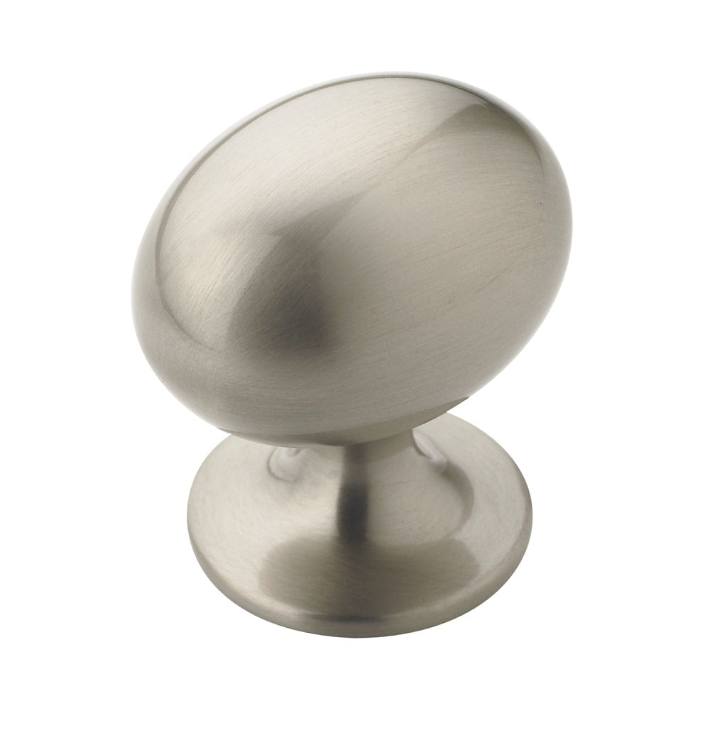 Amerock TEN53018G10 Cabinet Knob, Satin Nickel, 1-3/8 inches