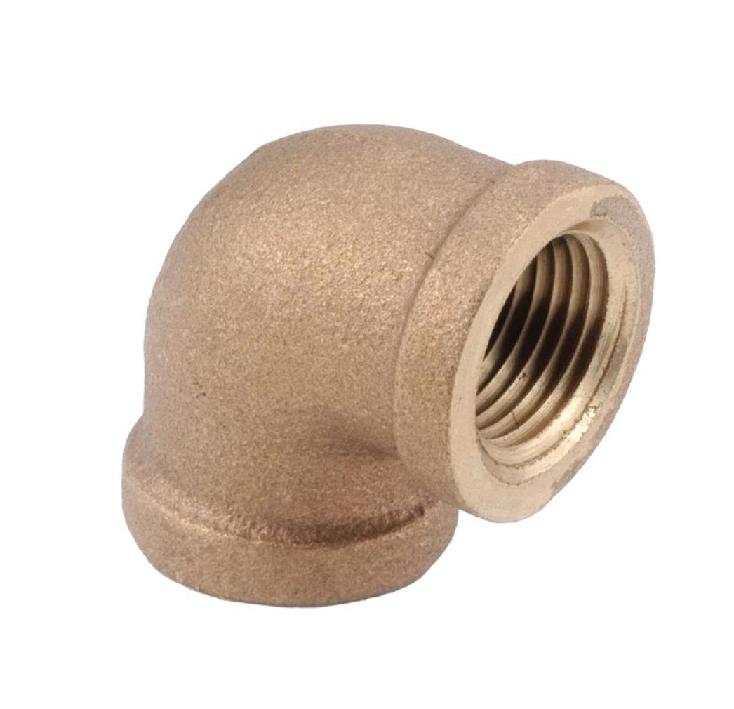 Anderson Metals 738100-32AH 90 Degree Elbow, Red Brass