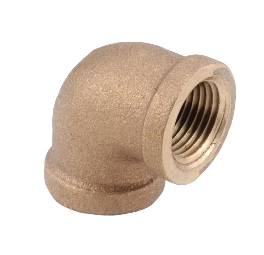 Anderson Metals 738100-12AH 90 Degree Elbow, Brass