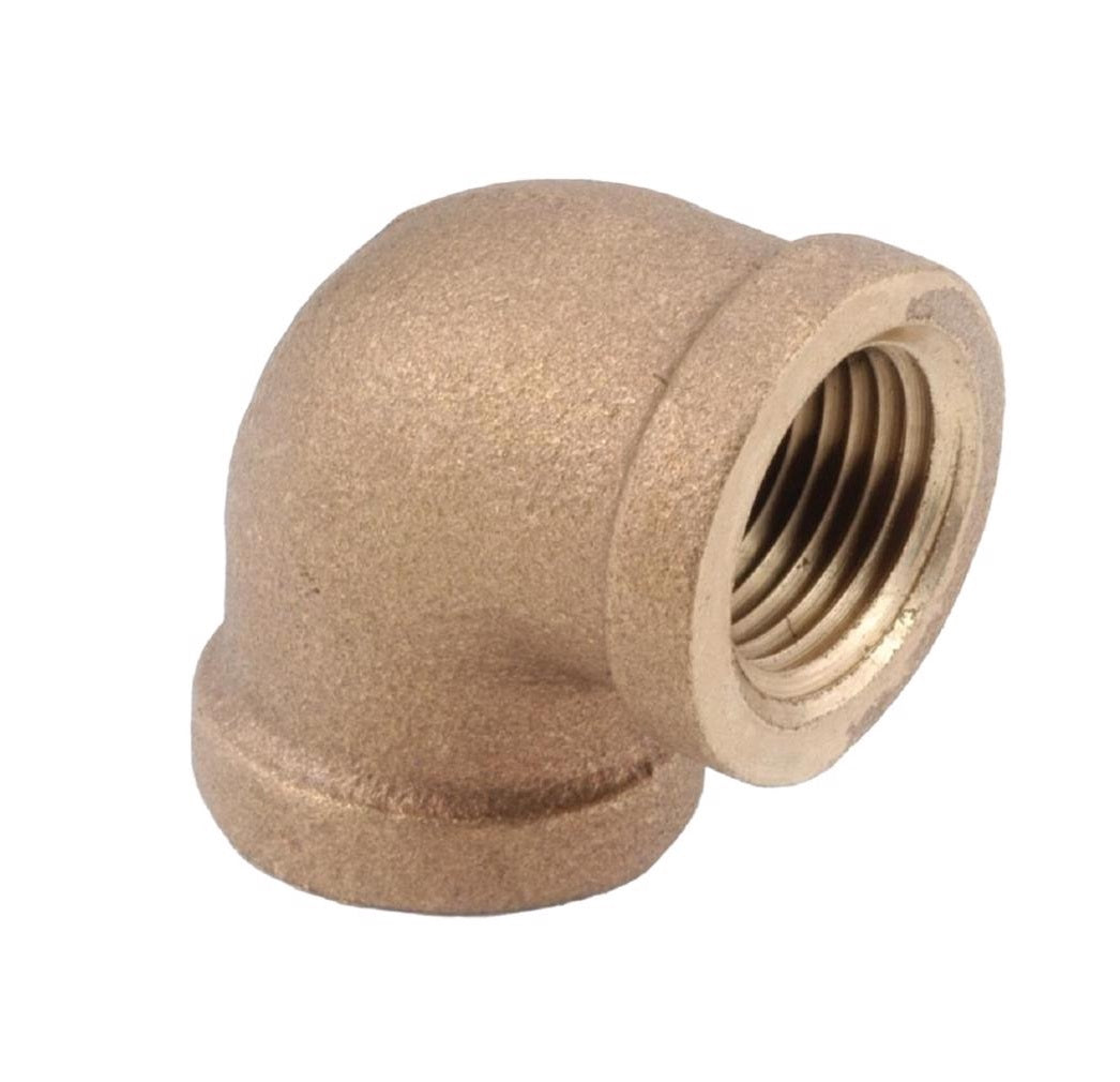 Anderson Metals 738100-16AH 90 Degree Elbow, Brass