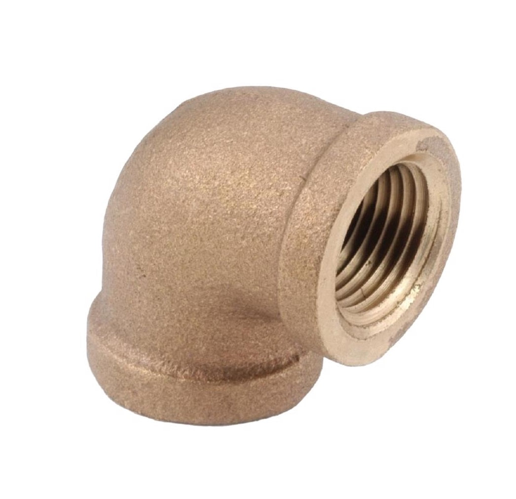 Anderson Metals 738100-20AH 90 Degree Elbow, Brass
