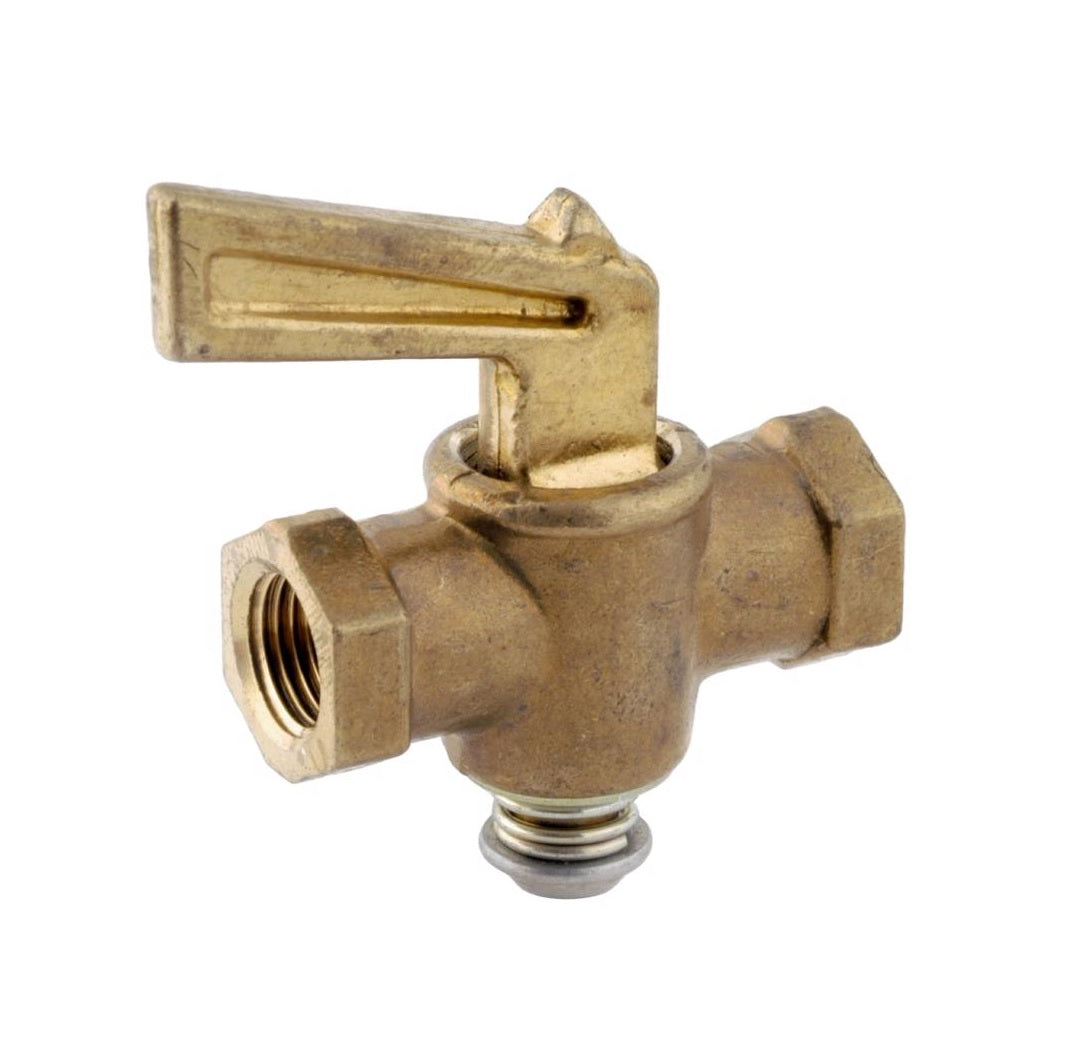 Anderson Metals 59234-02AH Pipe Valve, Brass