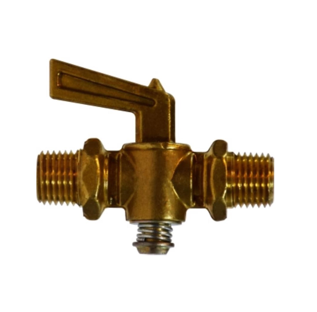 Anderson Metals 59208-04AH Pipe Valve, Brass