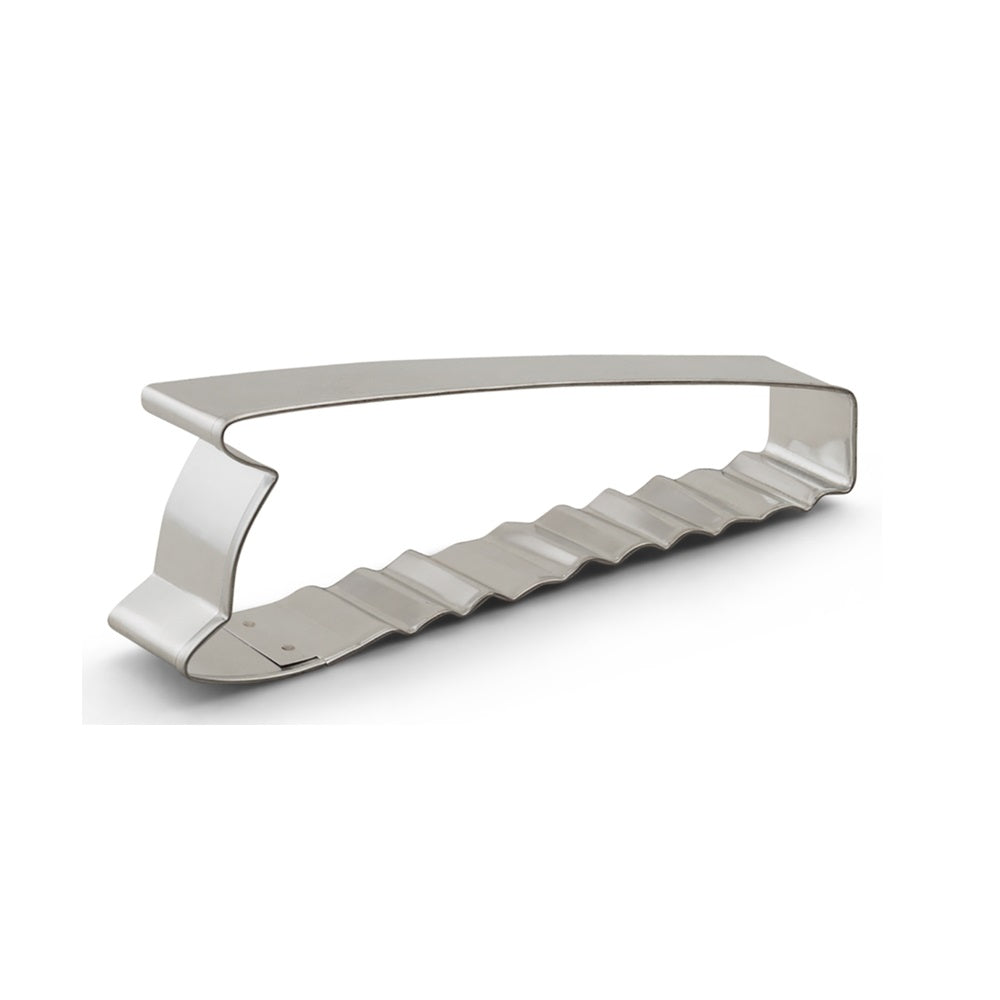 Ann Clark 1457A Saw Cookie Cutter, Silver